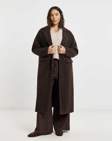 Cosy Yarn Oatmeal V-Neck Collared Jumper