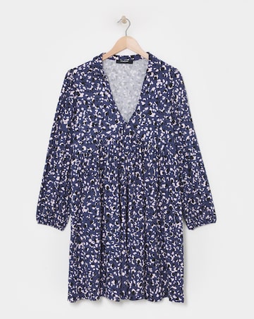 Ditsy Print Supersoft Smock Dress