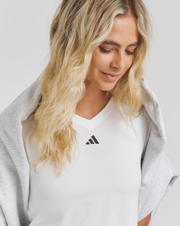 adidas Train Essentials V Neck T-Shirt