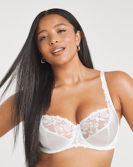 Fantasie Belle Balcony Wired Bra White