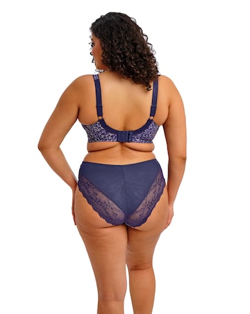 Elomi Lucie High Leg Knicker Midnight