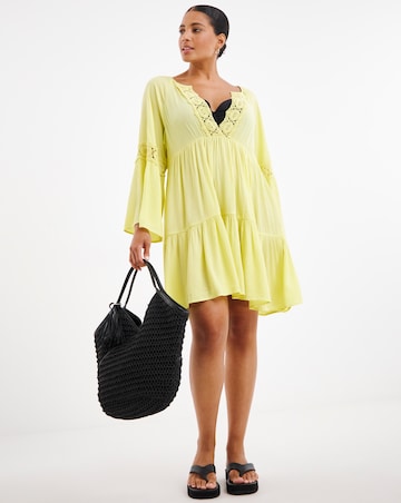 Figleaves Frida Lime Beach Dress