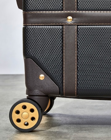 Rock Vintage Cabin Suitcase