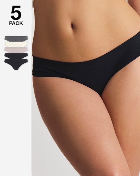 Dorina Rosanne (5 Pack) Seamfree Knickers Multi