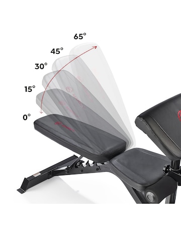 Marcy BE3000 Mid Width Bench and Adjustable Squat Rack