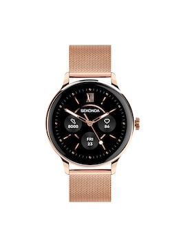 Sekonda Flex Plus Smart Watch - Gold/Stainless Steel Mesh