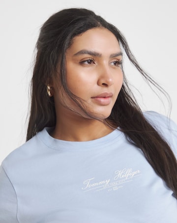 Tommy Hilfiger Script Crew Neck Short Sleeve T-shirt