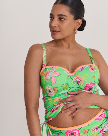 Figleaves Bandeau Underwired Tankini Top