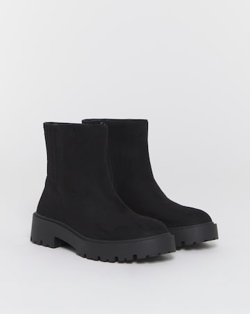 Wren Stretch Gusset Chelsea Boots - Wide Fit (E)