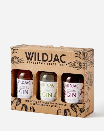 Wildjac Fruit Gin Collection Gift Box 3 x 50ml
