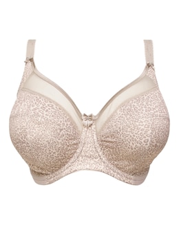 Goddess Kayla Full Cup Wired Bra Taupe Leo
