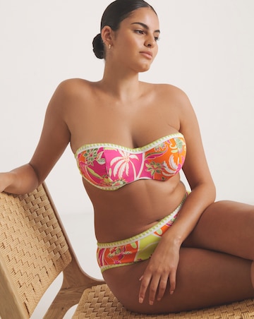 Figleaves Frida Underwired Bandeau Bikini Top