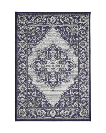 Gel Backed Medallion Rug