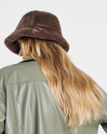 Faux Fur Bucket Hat