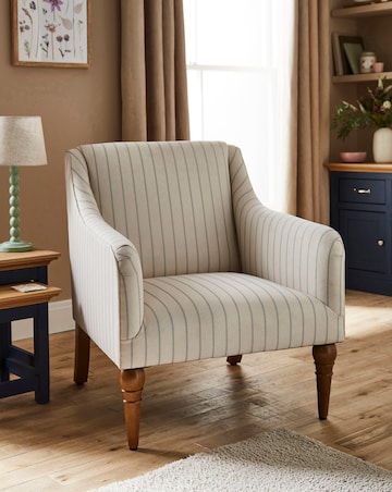 Julipa Everly Stripe Accent Chair