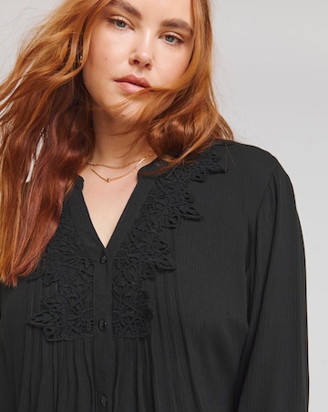 Joe Browns Favorite Longline Crinkle Blouse