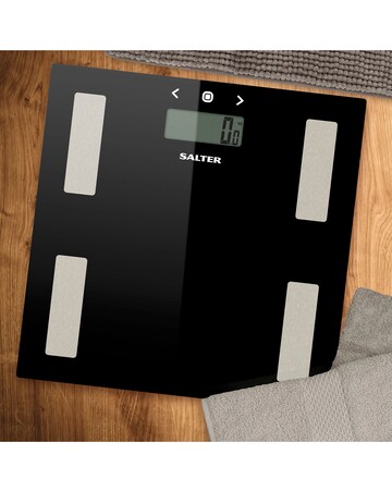 Salter Black Glass Analyser Scale