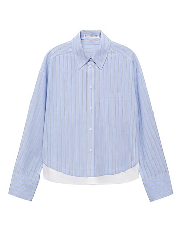Mango Striped Double Shirt