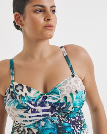 Fantasie Kabini Oasis Twist Front Wired Tankini Top