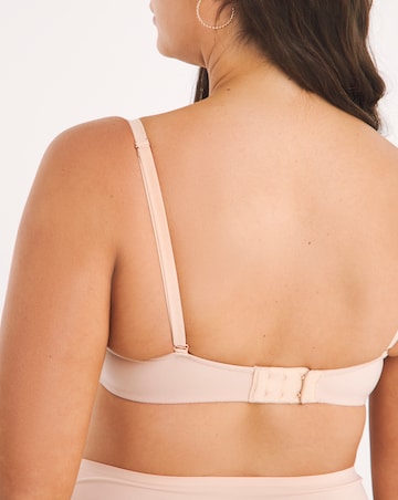 Figleaves Smoothing Multiway Balcony Bra B-GG - Latte