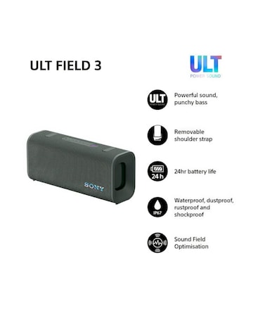 Sony ULT Field 3 Portable Wireless Speaker - Forest Grey