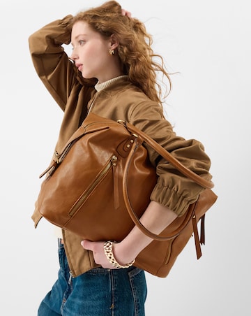 Accessorize Double Zip Shoulder Bag