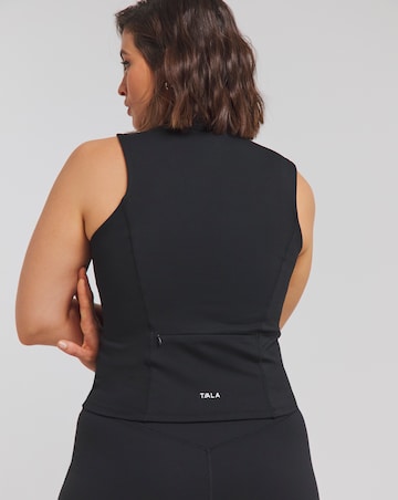 TALA SkinLuxe Sleeveless Zip Through Jacket