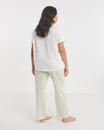 Bambi Cotton Wide Leg Pyjama Set