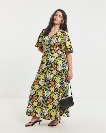 Twisted Wunder Kai Floral Dress