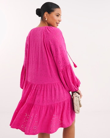 Broderie Beach Dress