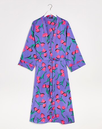 Nobodys Child Satin Long Sleeve Robe