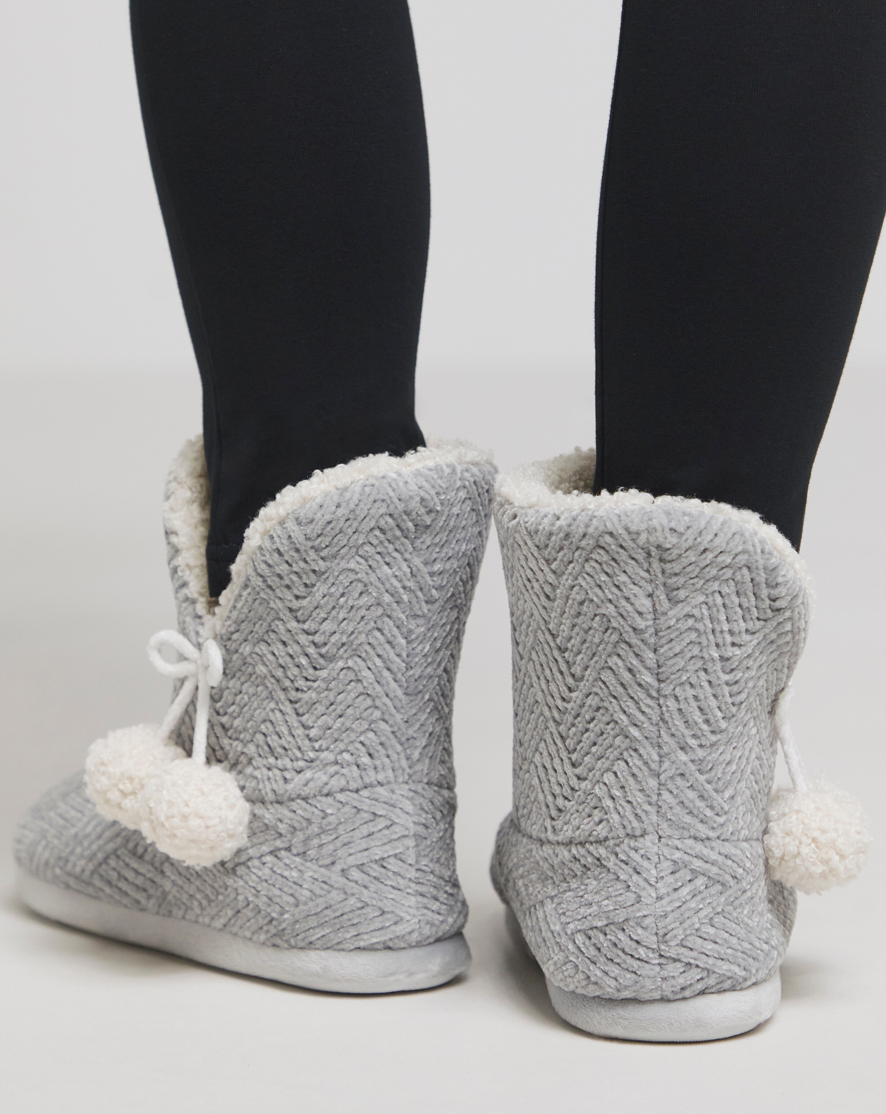 Dory Slipper Boots Extra Wide EEE Fit Simply Be