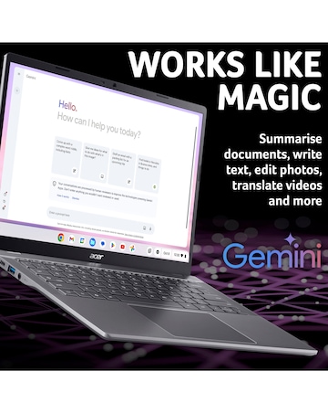 Acer Chromebook Plus 514 - 14in UHD Intel Core i5 8GB 512GB