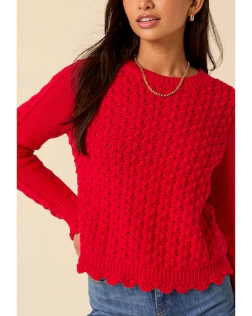 Nobody's Child Stitch Detail Jumper