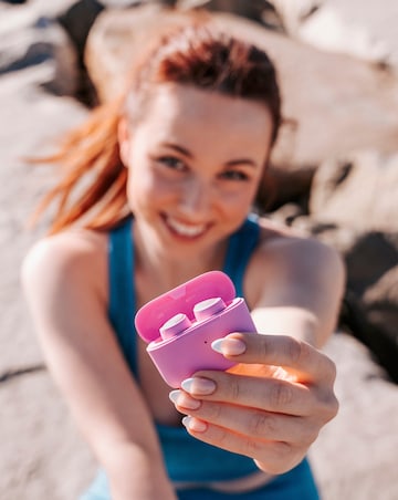 JLab Go Air Pop True Wireless Earbuds - Pink