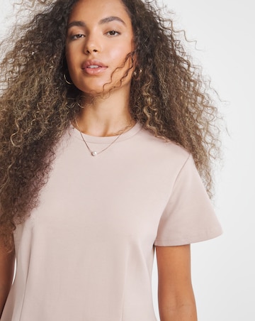 Pink Cinched In Waist Top