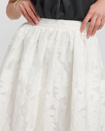 Joanna Hope Textured Skirt
