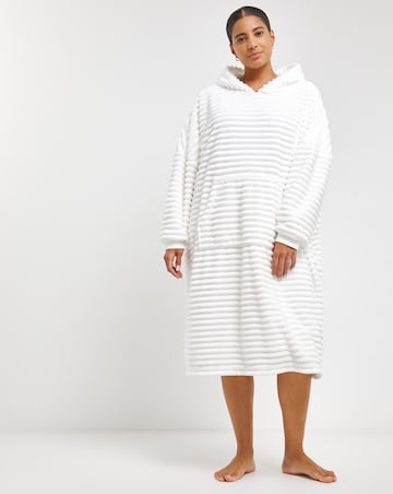 Pretty Secrets Luxury Oversized Hooded Lounge Dress