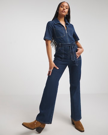 Joe Browns Roxie Denim Jumpsuit Simply Be