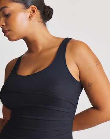 Sports Piping Swimsuit