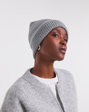Lurex Ribbed Beanie