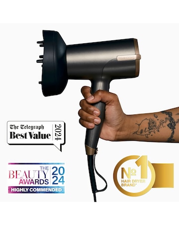 Remington ONE Dry & Style Hair Dryer with Diffuser and Flyaway Attachment D6077