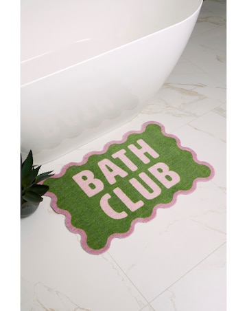My Mat Bath Club Printed Nylon Bathmat