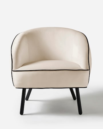 Joanna Hope Camille Piped Accent Chair