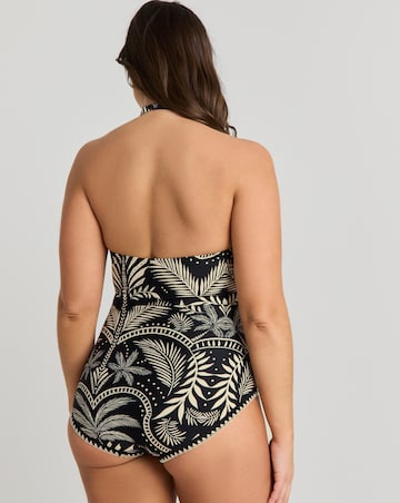 Figleaves Frida Halter Swimsuit Longer Length