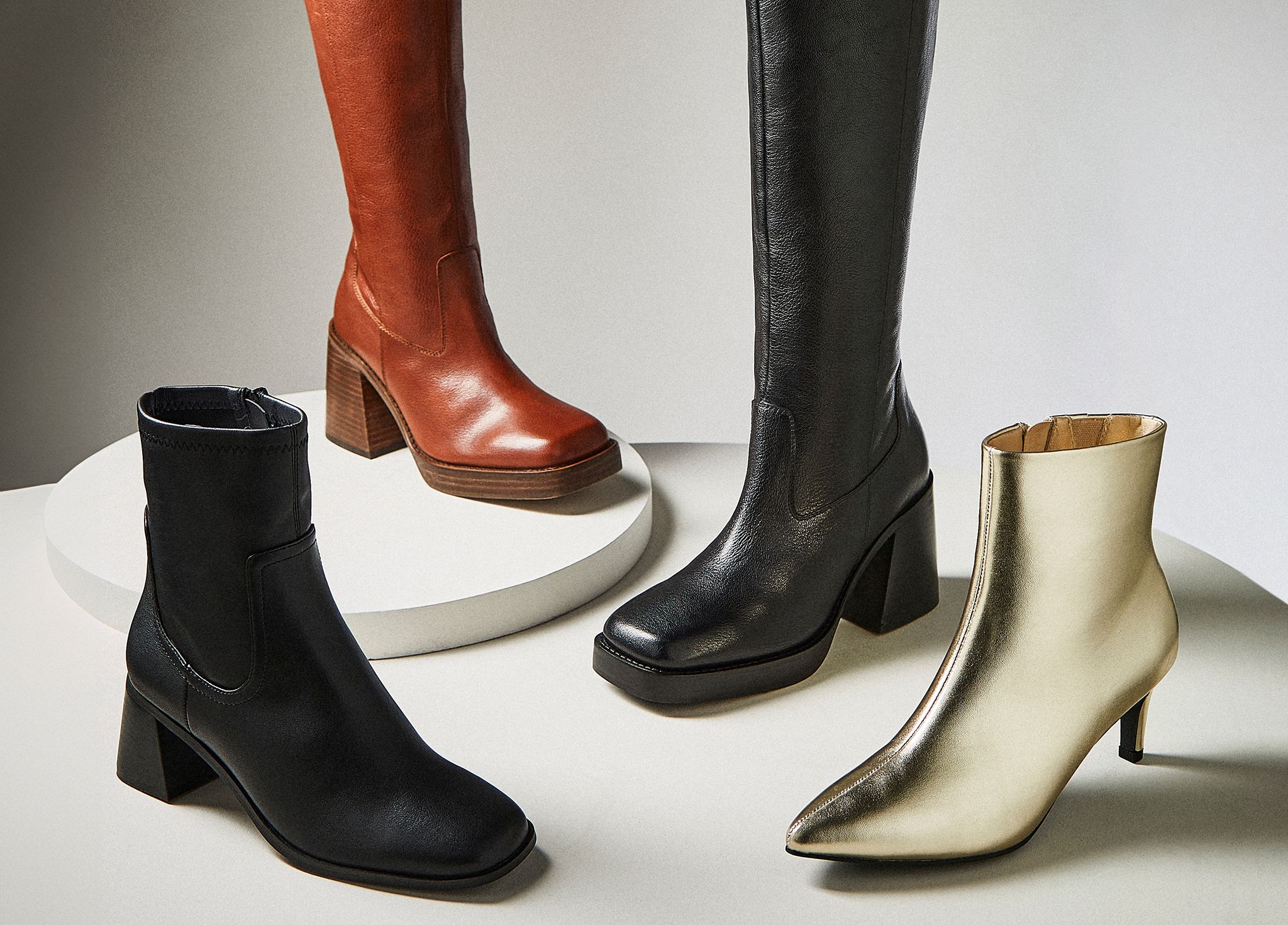 Range of Autumn/Winter 2024 boots
