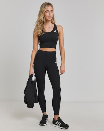 adidas Train Essentials 3 Stripes Cropped Tank