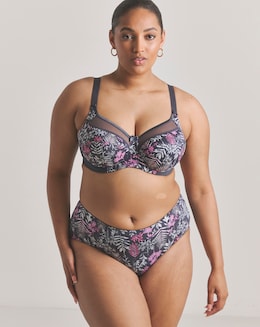 Goddess Kayla Full Fit Knicker Plum Rose