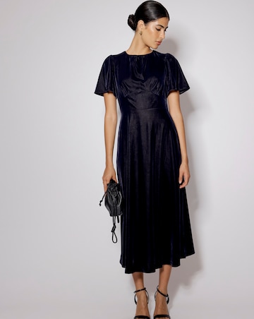 Nobody's Child Allegra Velvet Midi Dress