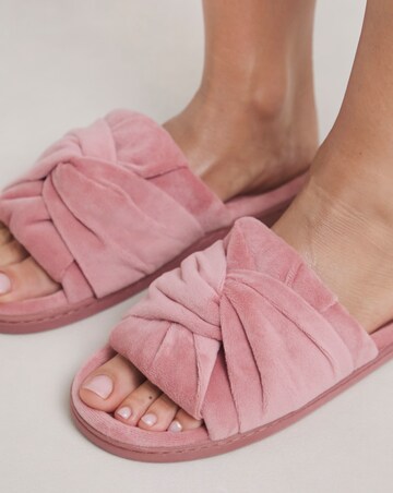 Alondra Twist Upper Mule Slipper - Extra Wide Fit (EEE)